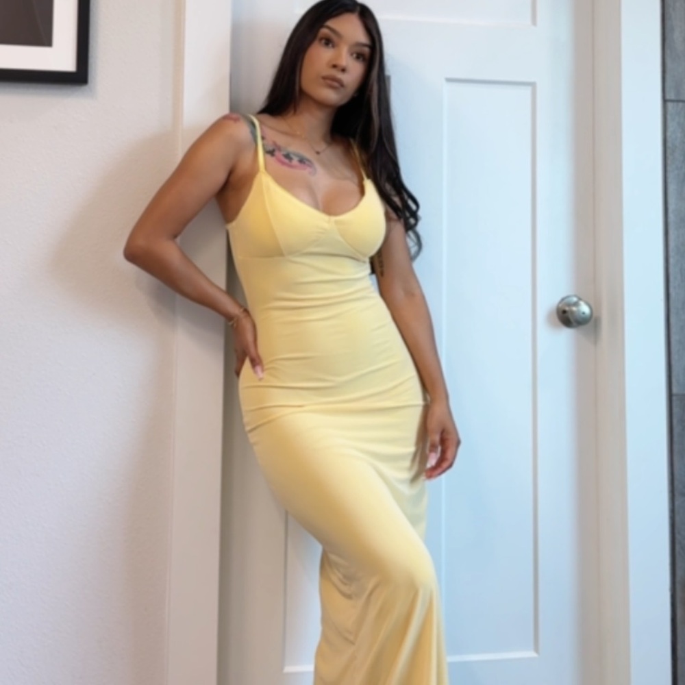 Yellow Maxi Dress